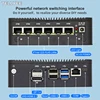 Intel N100 Soft Router 6 Lans i226-V 2.5G Fanless Mini PC COM HD DP USB Type-C pfSense Firewall Appliance OPNsense ESXi Computer 3