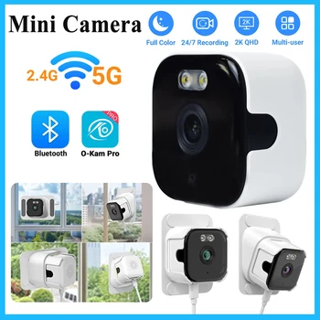 5MP HD Window Camera 5GHz WiFi Indoor Camera Recording Home Security Color Night Vision Motion Detection Quick Install 1
