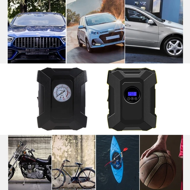 Car Mini Electric Inflation Pump Portable Tyre Air Inflator 300PSI Auto  Compressor Pump for Car Bicycle Motorcycle Basketball en 2023