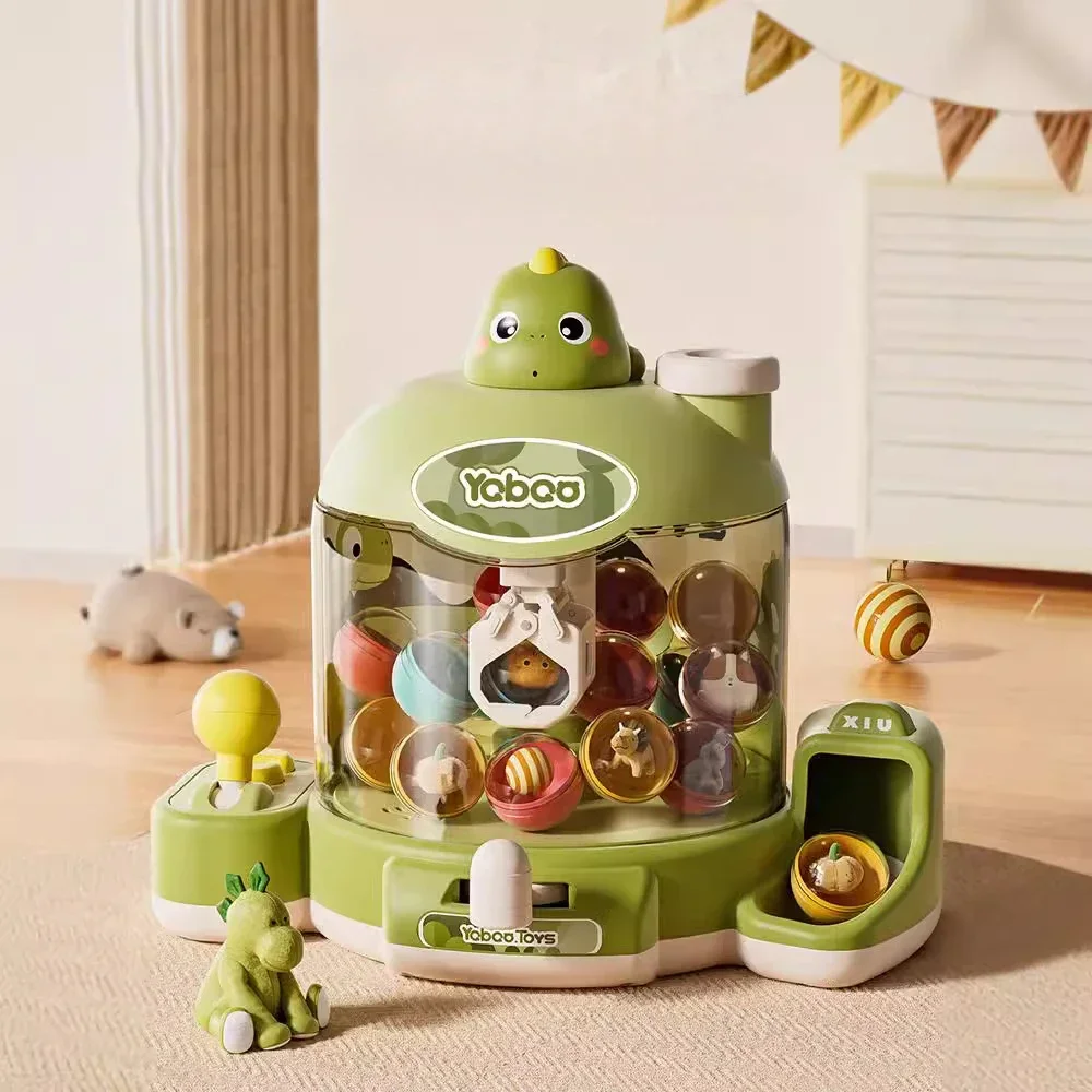 Mini Doll Machine Toy Clip Doll Claw Machine Doll Grabber Arcade Crane Kids Claw Machine with Music And Lighting 2
