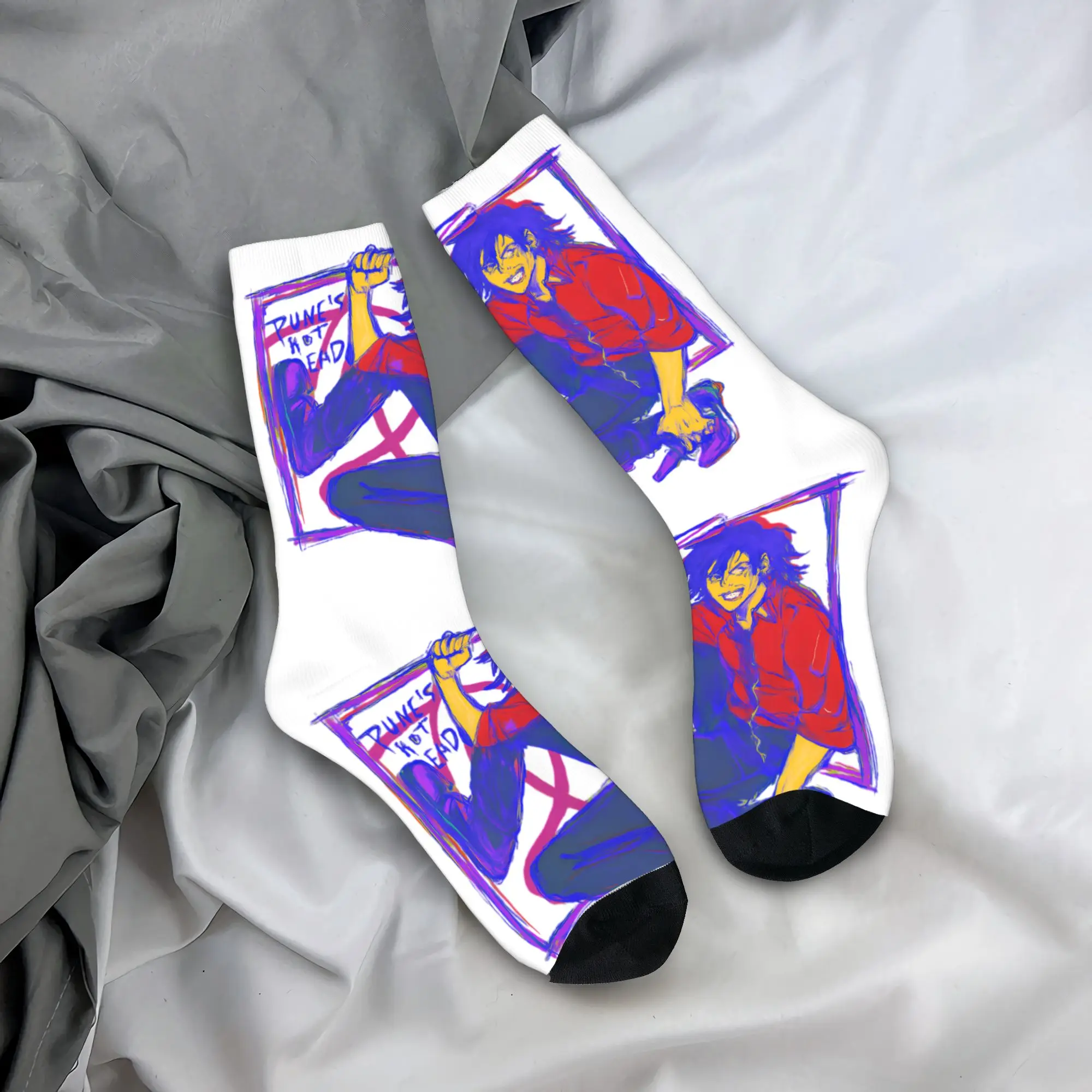 Gorillaz Autumn Rock Band Fun High-Quality Anti-Skid Skate Socks