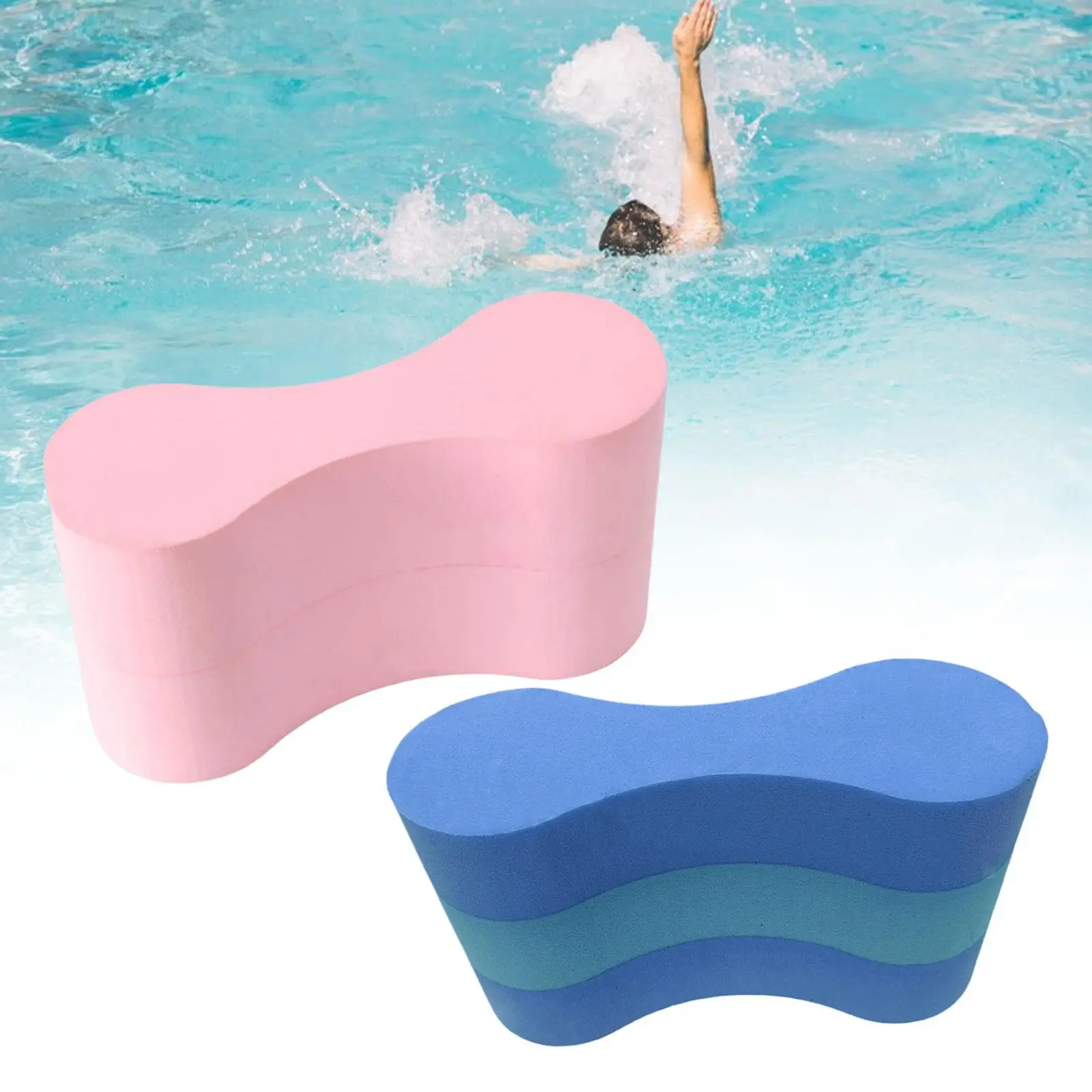 Pull Buoy Buoyancy Swimming Pull Float for Men Women Adults Kids Pool Gear