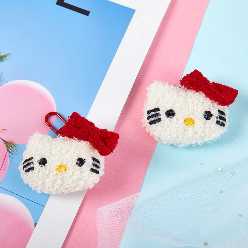 

Плюшевый брелок Sanrio с милым рисунком Hello Kitty, подвеска для сумки, украшение для рюкзака, подарки для девушек