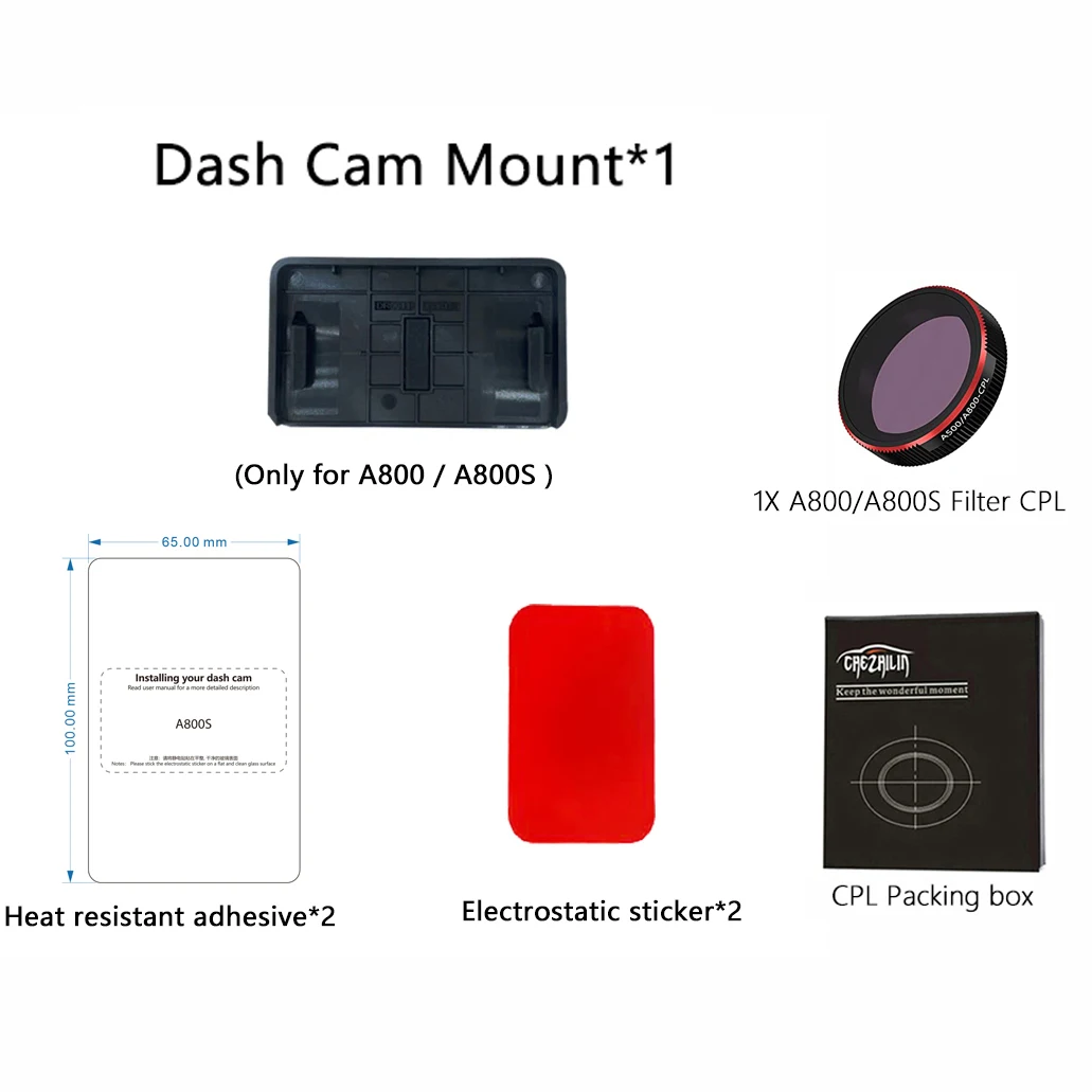 Universal 70mai Dash Cam Mount for Enhanced Stability and Versatility
