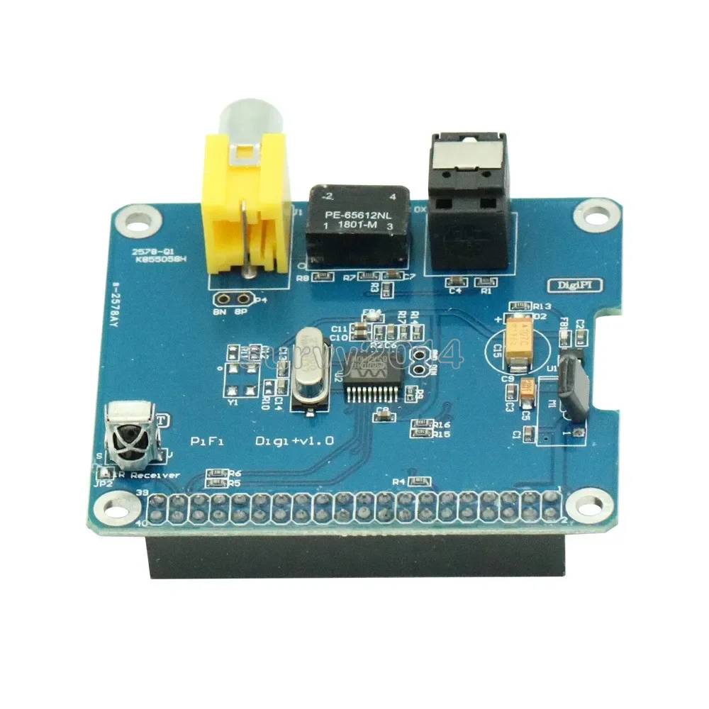 PIHI HIFI Digi+ Digital Audio Sound Card I2S SPDIF Optical Fiber Expansion Board Raspberry pi 2 model B / B+ / A+