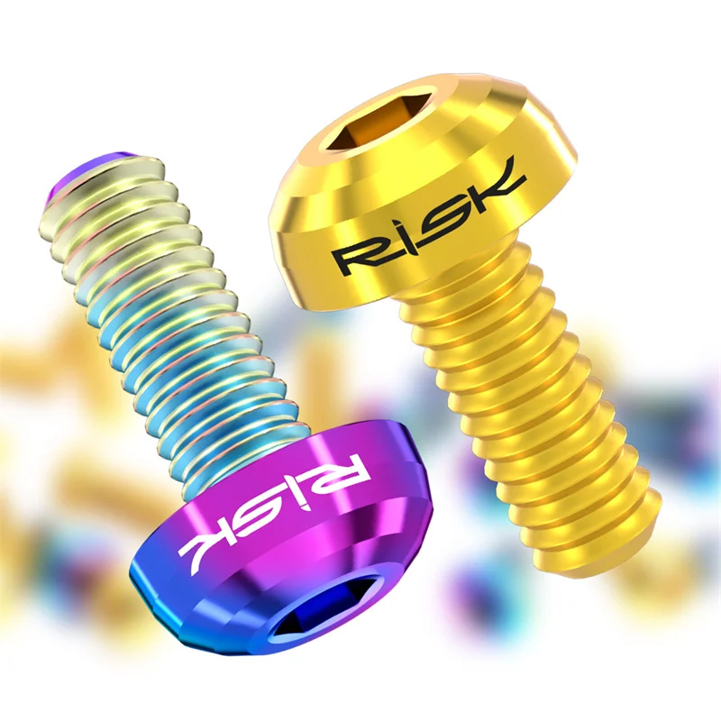 M5X12mm Titanium Bike Bottle Holder Screw Bicycle Water Bottle