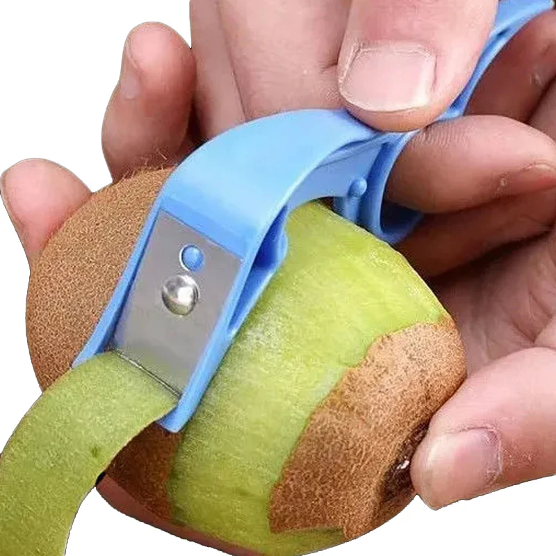 

2 In 1 Stainless Steel Kiwi Peeler Multifunctional Vegetable Fruit Peelers Mini Orange Pear Manual Peeling Cutter Kitchen Gadget