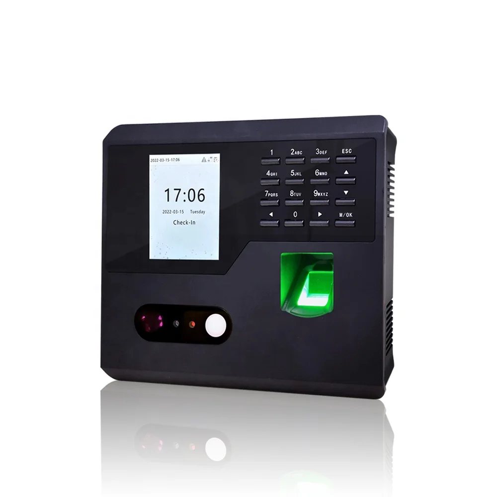 

Biometric Face Recognition Fingerprint Access Control Time Attendance Attendance Machine With Office Report Excel Software