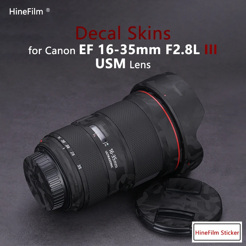 

for Canon EF 16-35mm f2.8 L III USM Lens Skin for Canon EF16-35 f2.8 III Lens Sticker 1635 III Protective Sticker 16-35 ef16-35