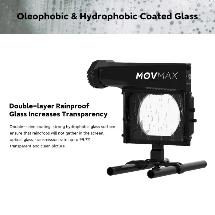 VaxisMovmaxHurricaneRainDeflectorCameraShootingrainLensShading