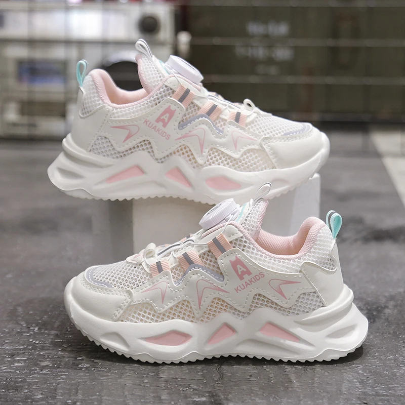 

Size 26-36 Children Casual Shoes Fashion Elastic Band Sneakers For Kids Boys Girls Non-slip Sport Shoes For Child trainers tenis