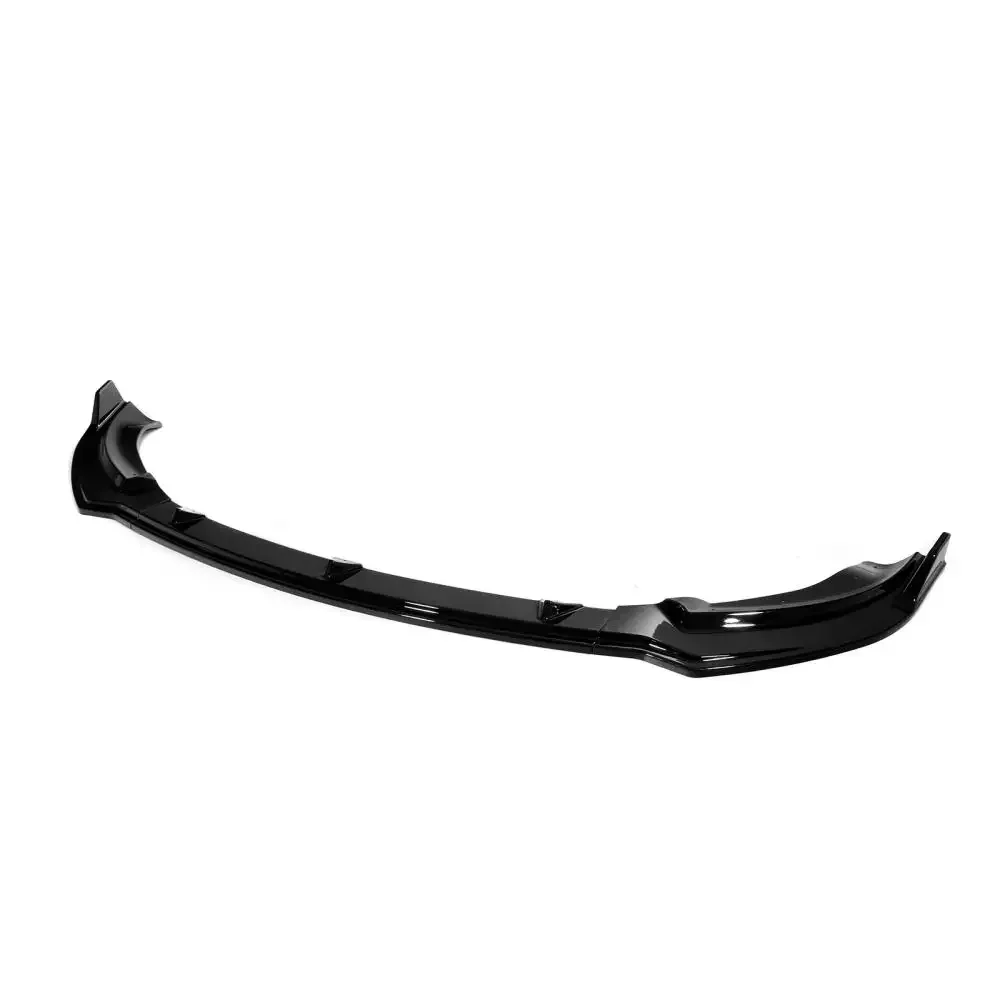 For Tesla Model Y-Carbon Black Front Lower Bumper Lip Spoiler Car Modification Body Kit Bumper Diffuser Protector