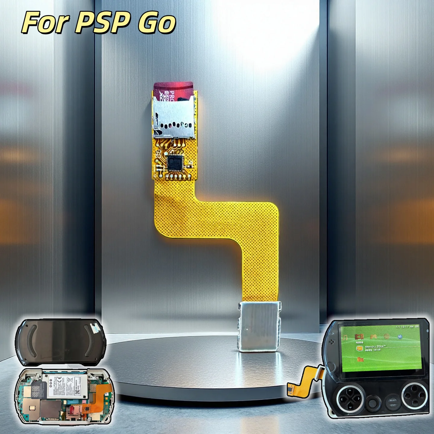 PSP GO M2 Memory Card to Micro SD Adaptor / Adapter Max 128GB (Not