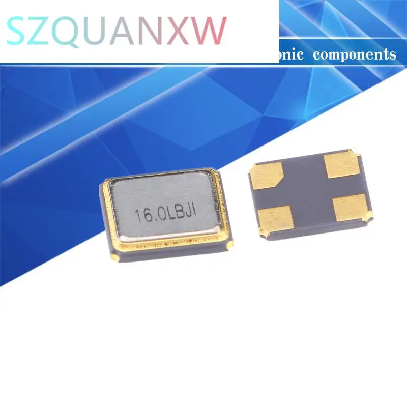 10 Pezzi 3225 Cristallo Di Quarzo Unità Cristallo 3.2*3.5Mm 4P 8Mhz 10Mhz 12Mhz 12.288Mhz 16Mhz 20Mhz 24Mh 25Mhz 26Mhz 30Mhz 32Mhz 48Mhz