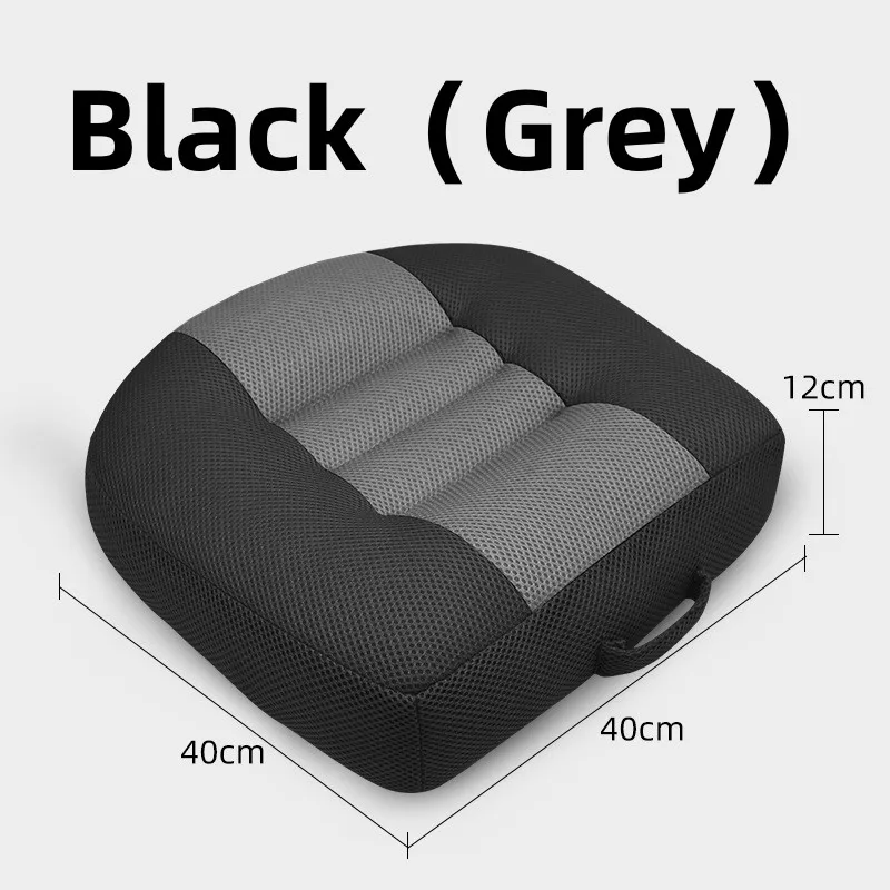 Acheter Coussin de siège auto pour conducteur/passager, coussin de siège à mémoire de forme pour la conduite, améliore la vision/la posture Acheter Coussin de siège auto pour conducteur/passager, coussin de siège à mémoire de forme pour la conduite, améliore la vision/la posture