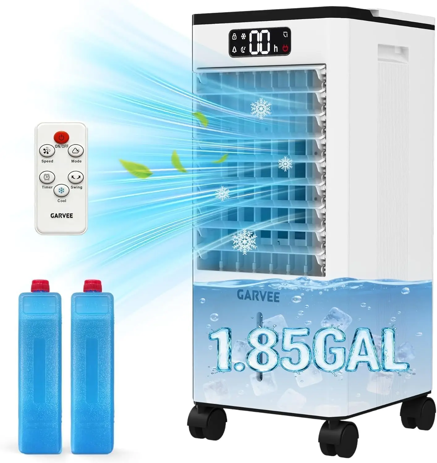 Portable Evaporative Air Cooler with Remote 1
