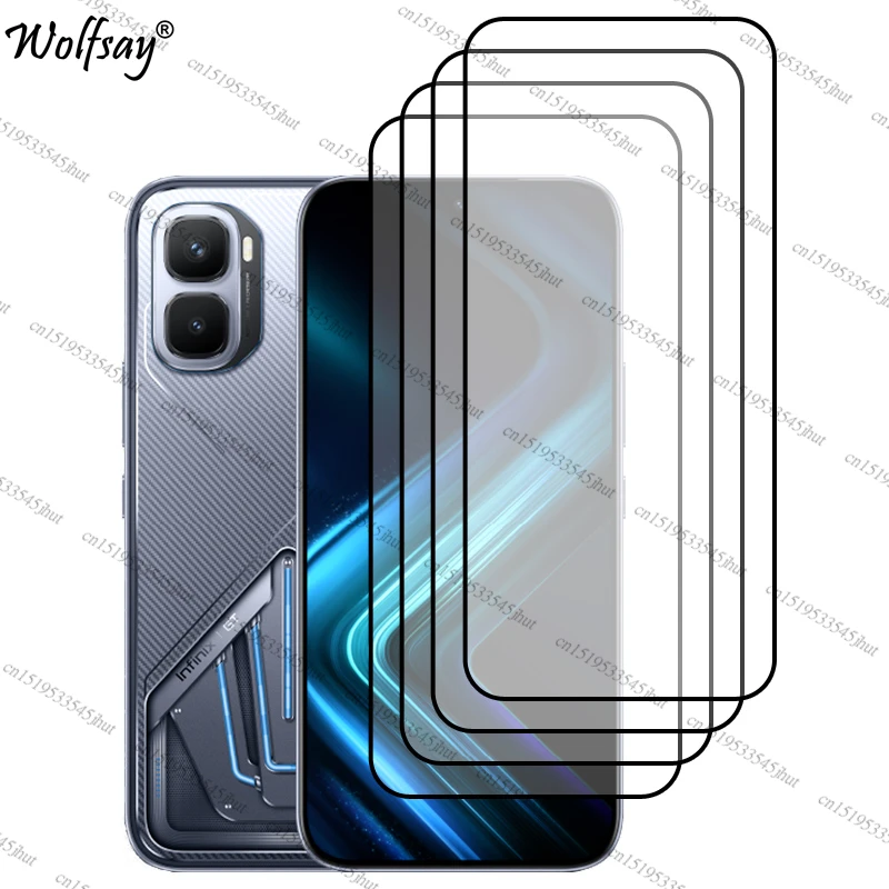 Full Cover Tempered Glass Screen Protector, 6.78 Inch