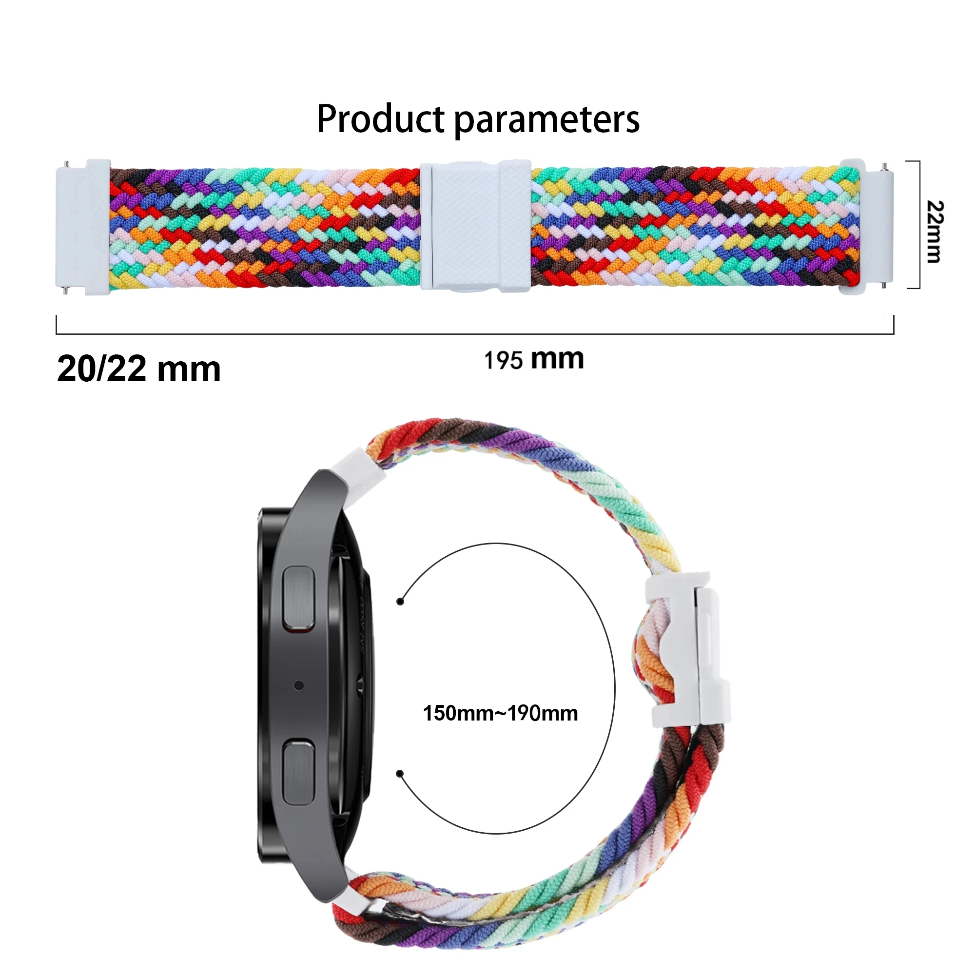 Durable Nylon Canvas Wrist Strap