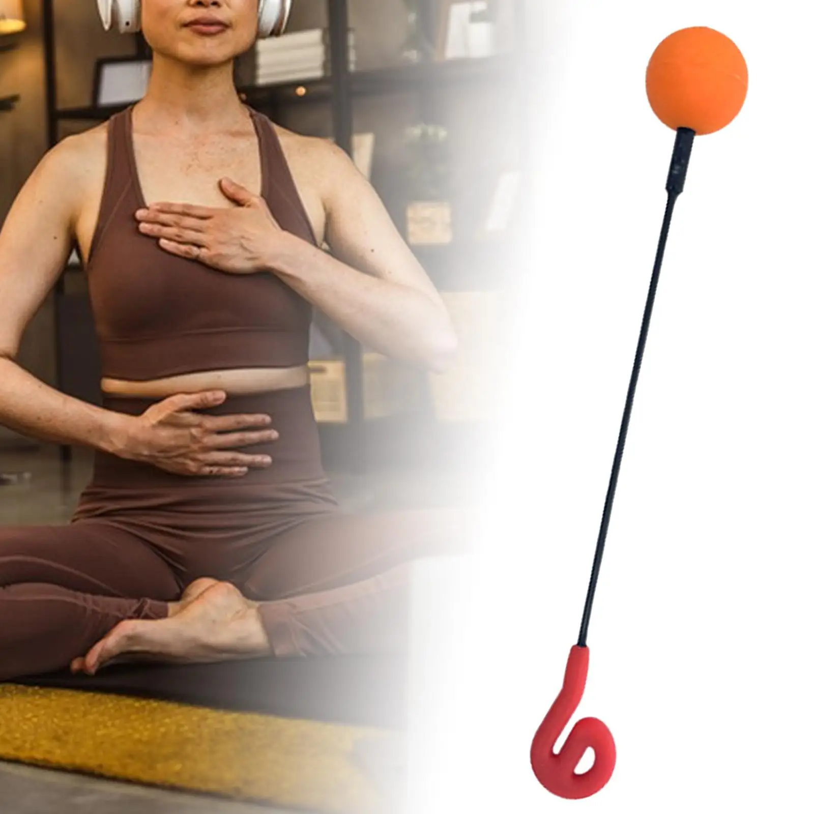 Friction Gong Mallet with Gong Wand Instruments Atmospheric Sound Effects Friction Mallet for Meditation Playing Players Yoga