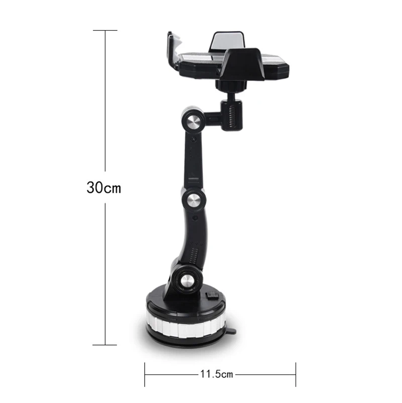 Car Phone Holder Universal Large Truck Extended Suction Cup Type Fixed Shockproof Mobile Phone Stand GPS Navigation Sucker