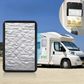 Foldable RV Blackout Door Shade 1