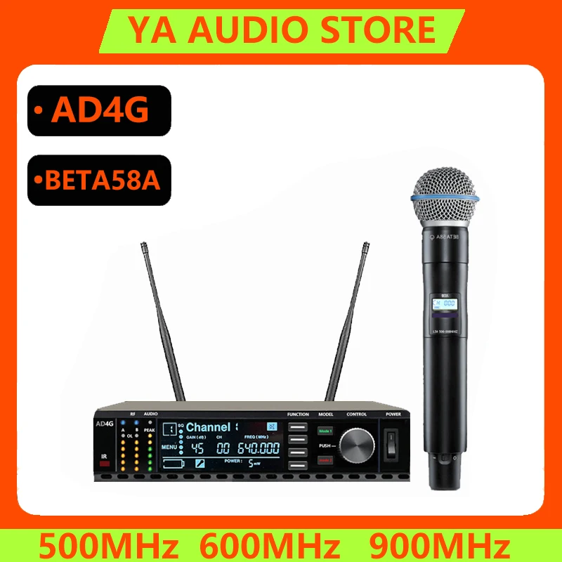 AD4G 전문 무선 마이크, ad2beta58, 다이내믹 핸드헬드 마이크, 초고주파, 장거리 성능 Best Top5 AD4G 전문 무선 마이크, ad2beta58, 다이내믹 핸드헬드 마이크, 초고주파, 장거리 성능 Best Top5