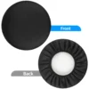 Thick Elastic Barstool Seat Cushion Cover Practical Stool Cover Round Chair Protector for Home Shop - Black (Diameter 35cm ) 3