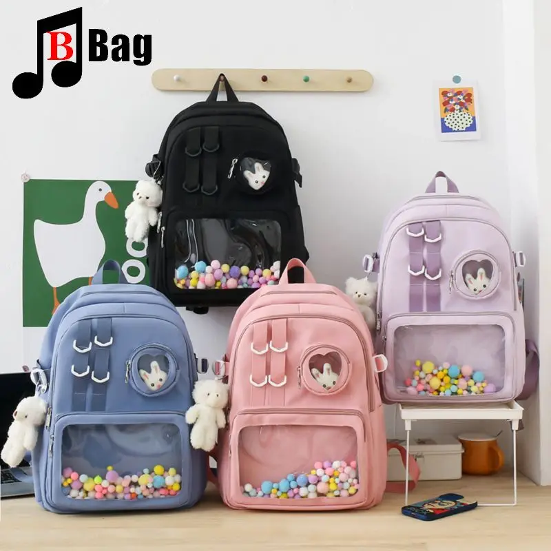 2022 New Korean Kawaii Backpack Korean Backpackanime Ita 