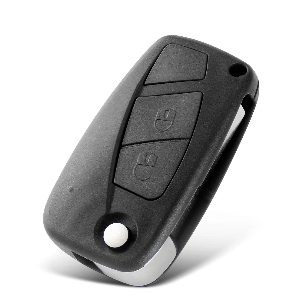 Premium Replacement Flip Key Fob Case Shell with 2/3 Button Options