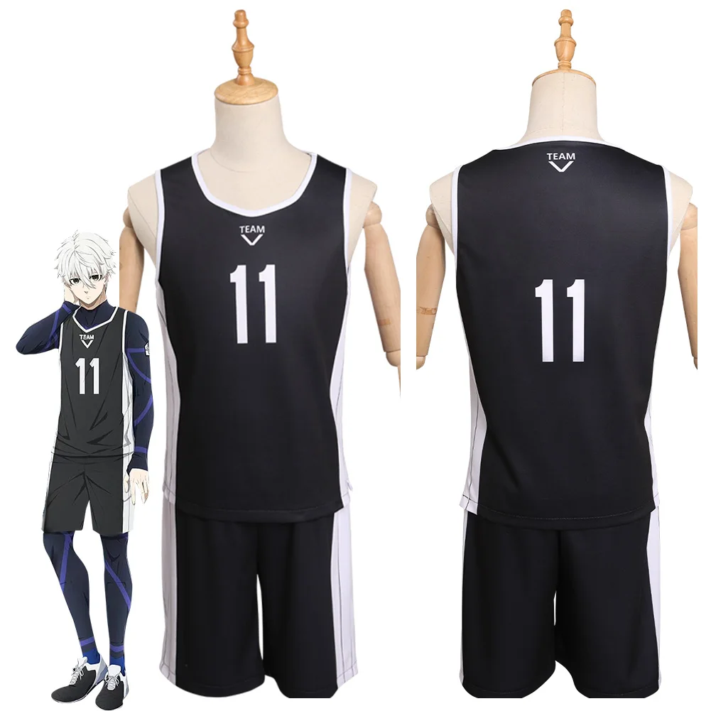 

Blue Lock Seishirou Nagi Cosplay Costume Uniform Outfits Halloween Carnival Suit