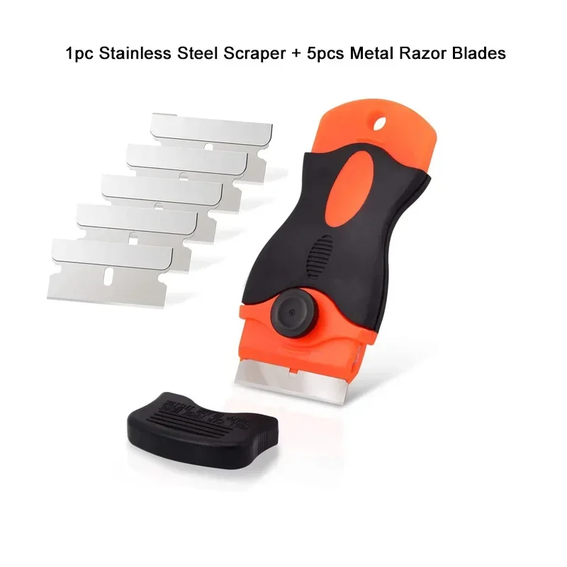 10pc Scraper Blades Plastic Scraper Adhesive Remover For Cleaning Label - View #11