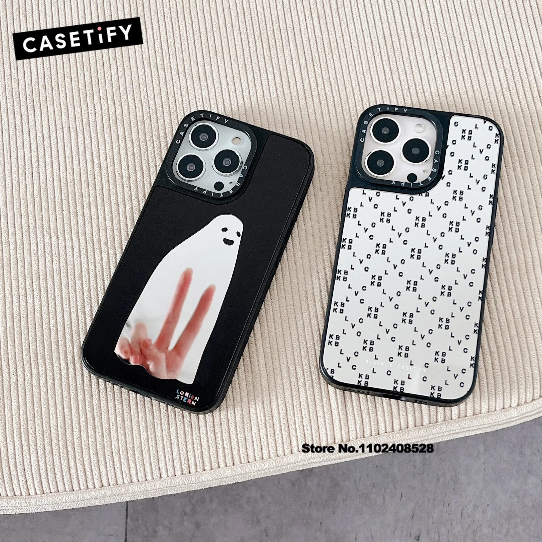 CASETIFY Ghosts Mirror Case for iphone 12 13 14 Pro 13 Mini 11 SE2020 6