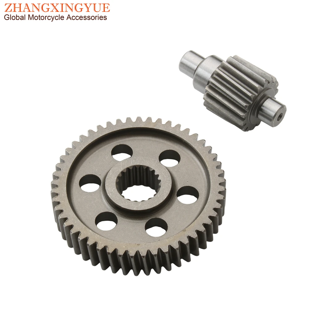 Scooter Top Racing Secondary / Final Drive Gears 17/49 For Peugeot V-Clic Speedfight 3 Vivacity ('08 on) 50cc 4-Stroke
