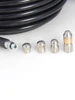 High pressure cleaning machine accessory pipeline flushing and dredging water mouse rotating nozzle channel dredging nozzle head 6