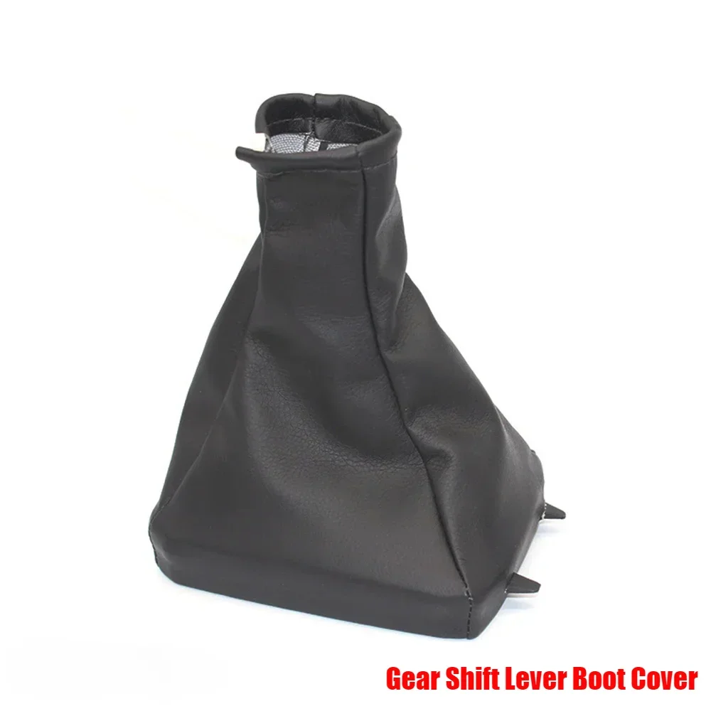 Premium Gear Shift Knob & Handbrake Gaiter Boot Cover Set