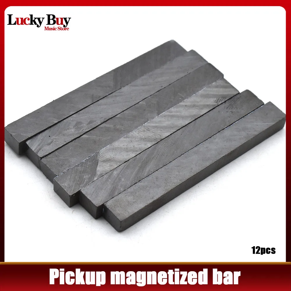 12 Pcs Ceramics Double Coil Humbucker Pickup Bar Magnet for