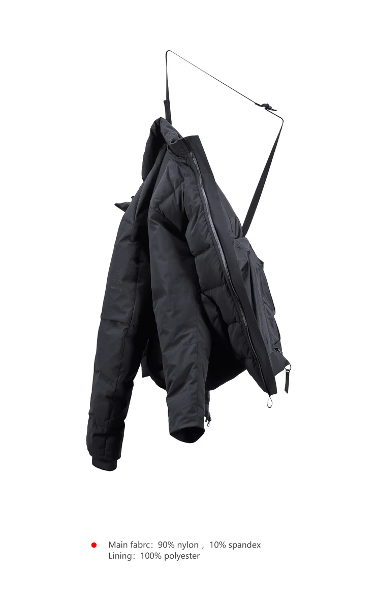 Reindee Lusion 21aw all weather multiform ski down jacket hidden chest molle detachable hood techwear outdoor