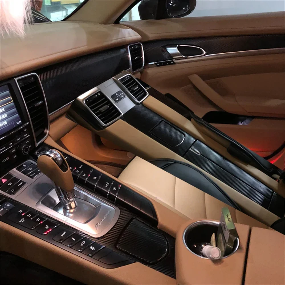 

FOR Porsche Panamera 2010-2016 with Carbon Fiber Interior Door Handle Stickers