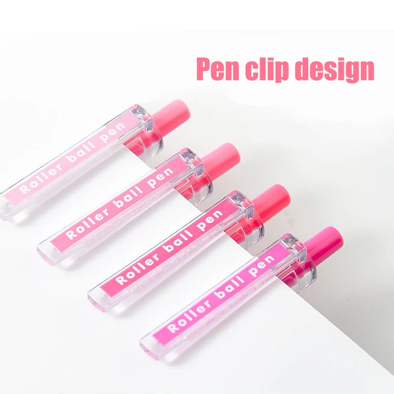 School Supplies Pink - Back to School Stationary Clip Art by