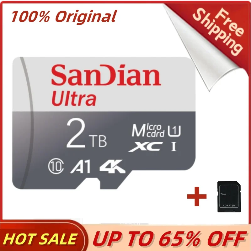 

2TB Mini SD Card 128GB High Speed Memory Card 256GB Class 10 TF Flash Card 512GB Memory Flash Card For Mobile Phone PC Speaker