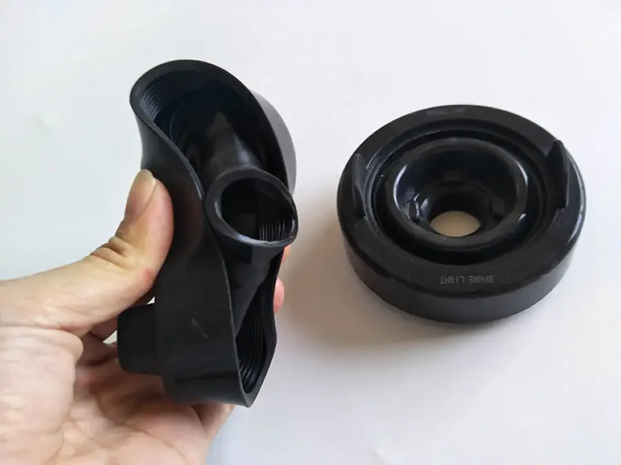 2 Coperture Antipolvere Per Fari Auto 45-90mm - Gomma PVC, Impermeabile, Per LED E Fendinebbia