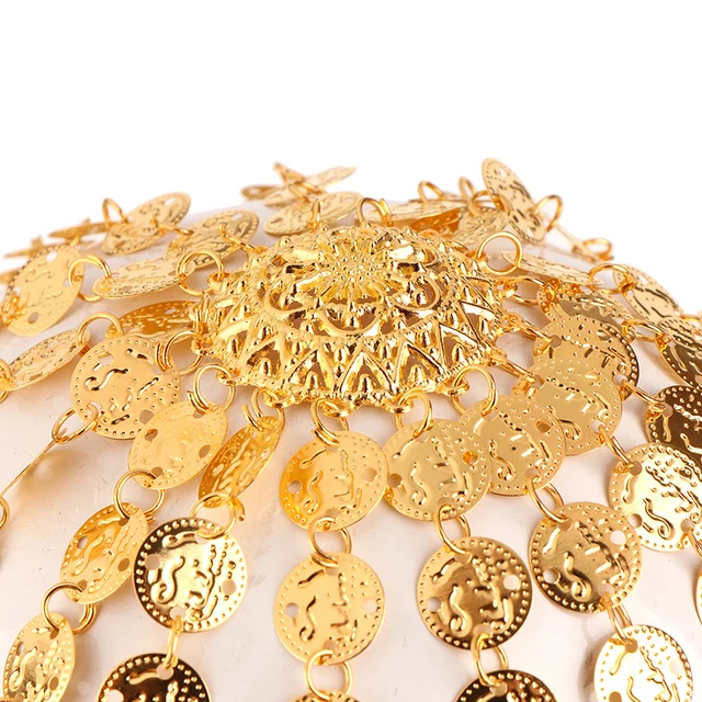 Cleopatra Headpiece Arab Style Belly Dance Costume Jewelry Alloy