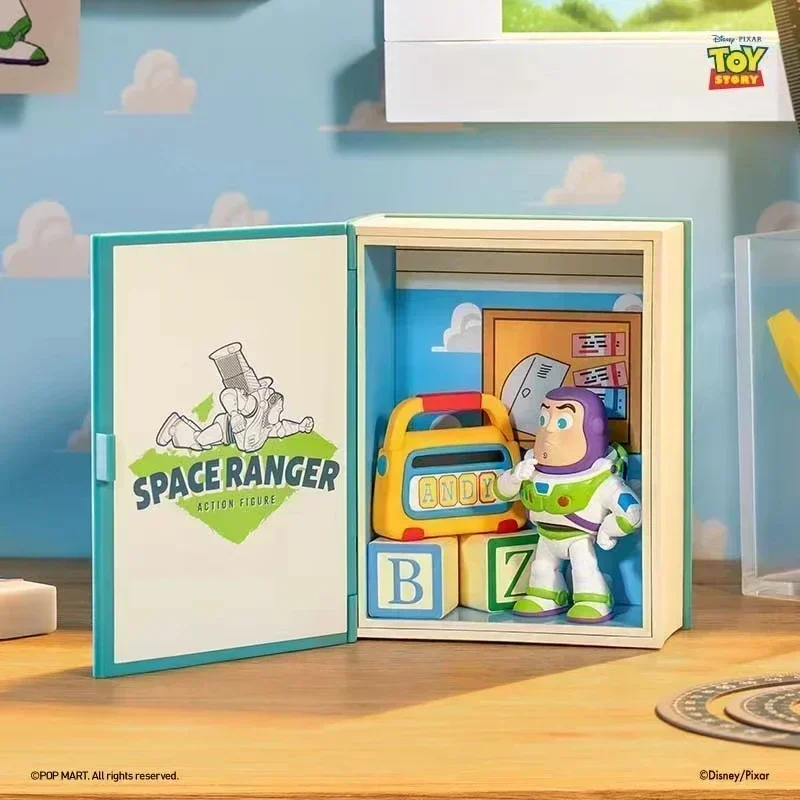 thumbnail image 1 of Caja sorpresa de Disney, serie Toy Story, habitación de Andy, figura periférica de anime, modelo de juguete, bolsa sorpresa para adivinar, regalos decorativos de escritorio, 1 of 5