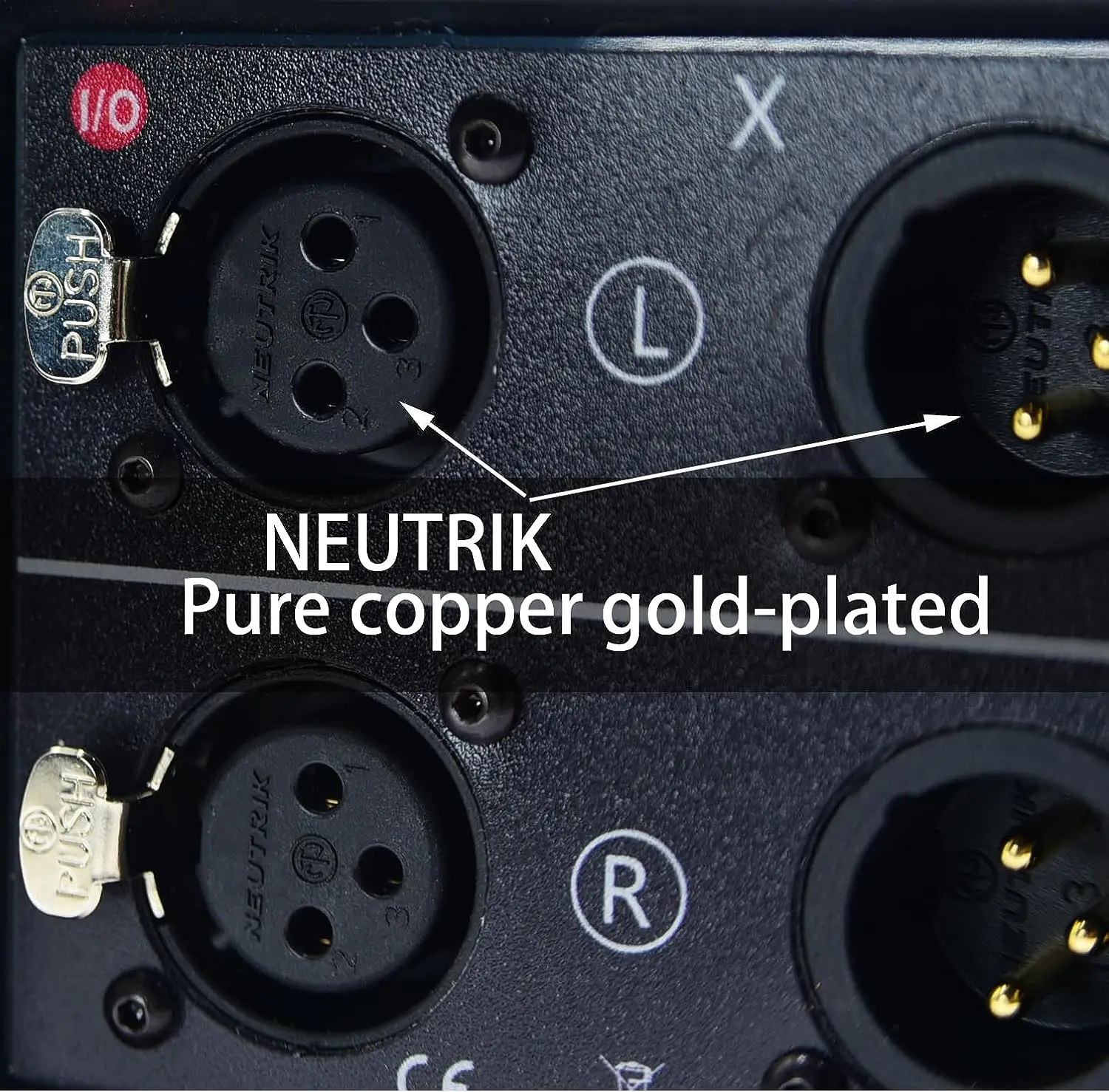 3 Input 1 Output XLR Audio Selector Switch Balanced Audio Converter Splitter switcher Box 3-Way Stereo Passive Select Switcher