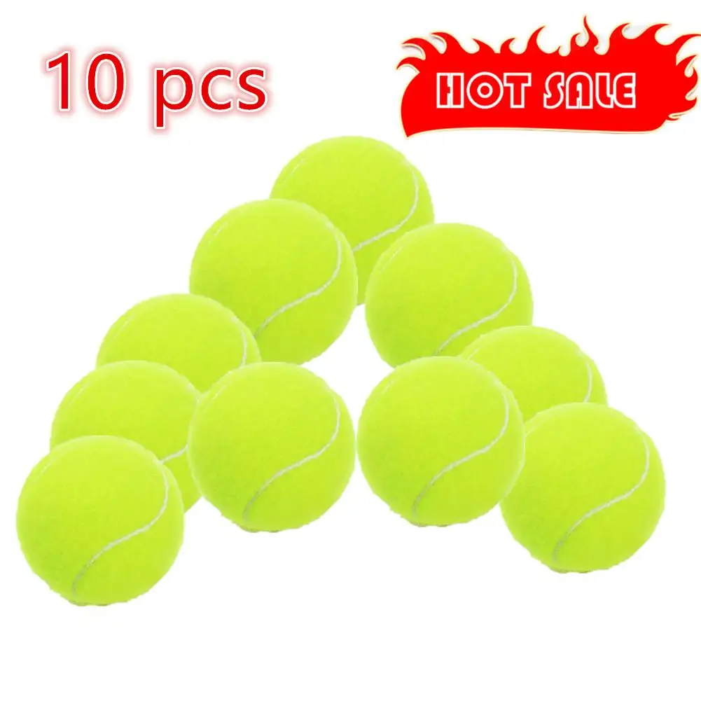 

10X Primary Practice Tennis 1 Meter Stretch Training Tennis Match Training High Flexibility Chemical Fiber Tennis Balls School