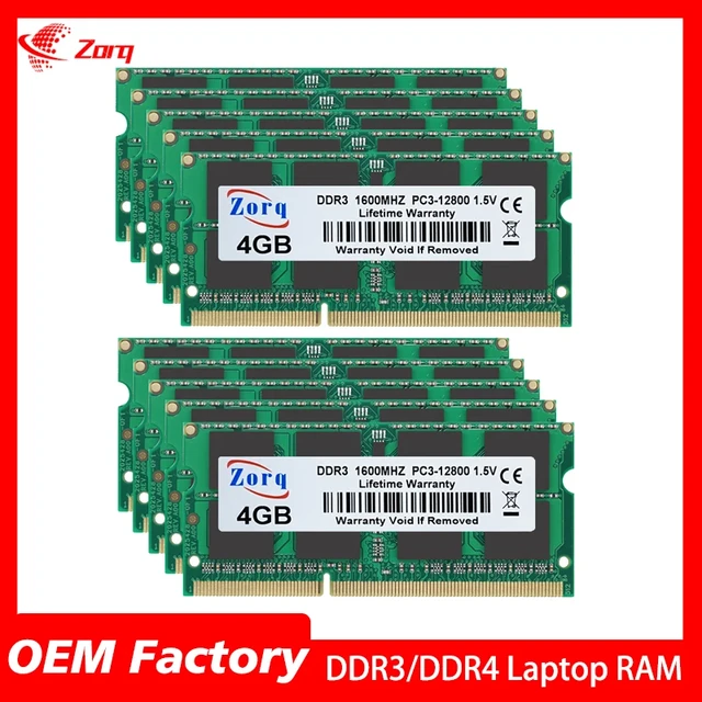 Sodimm DDR3L 4GB 8GB 2GB 1066 1333 1600 MHZ PC3 8500 10600 12800 ddr3  Laptop Memoria Ram - AliExpress