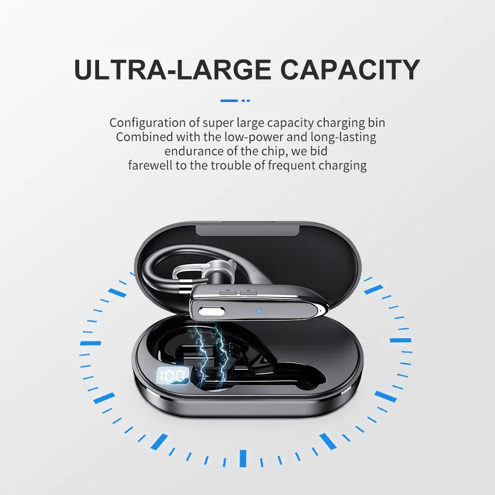 Wireless Bluetooth Translation Headset 144 languages Real-time Translation With Mic ENC Noise Cancelling HD Voice Headphones