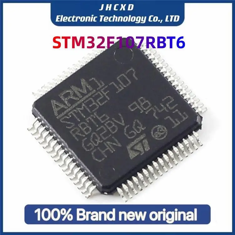 

STM32F107RBT6 encapsulates the original LQFP64 embedded microcontroller MCU 100% original and authentic