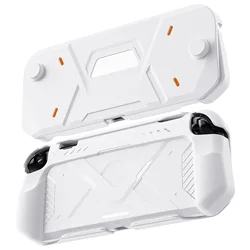 Advanced Protective Case for Switch2 Console - Anti - Drop Mecha Design (White)