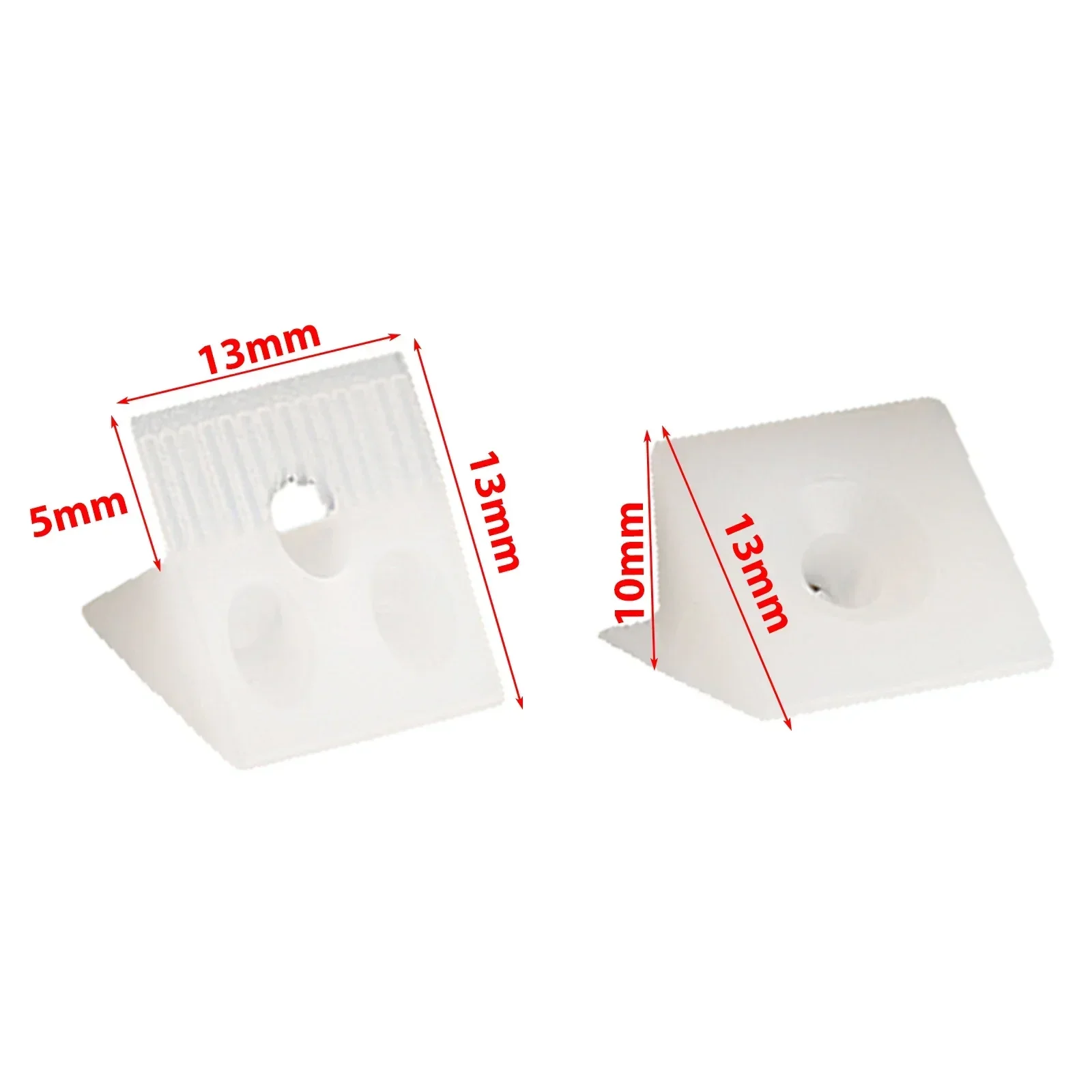 100 Set Home Furniture Repair Wedges Corner Bracket For Chest Drawer Bottom Sagging Repairing Kit Fix Mend Mending Hardware